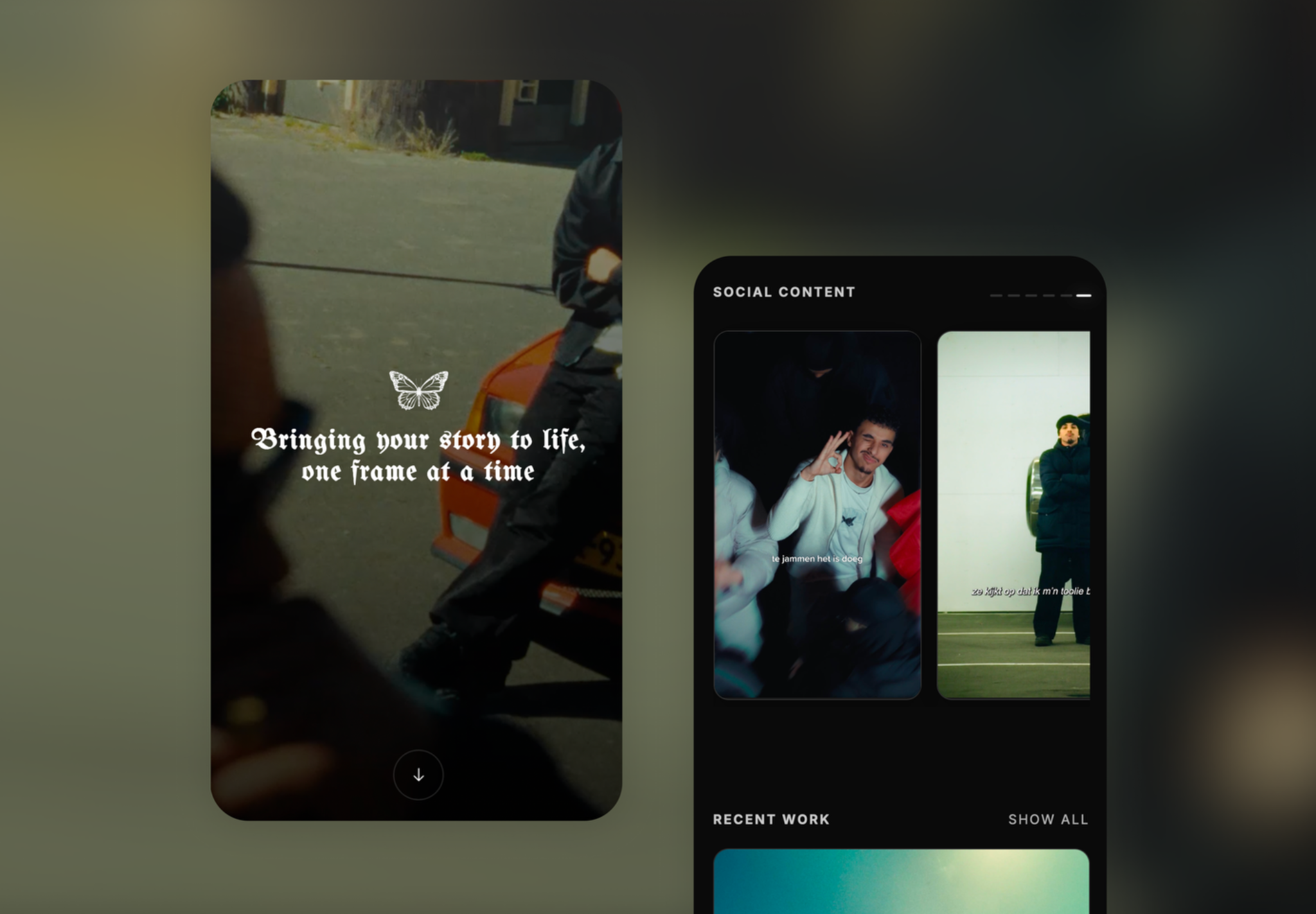 BAKR.Media portfolio preview